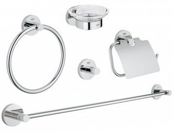 Набір аксесуарів 5 в 1 Essentials (40344001), Grohe 40344001 фото