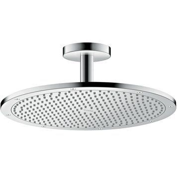 Верхній душ Axor 350 1jet P з тримачем зі стелі, Chrome (26035000) 26035000 фото