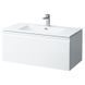 Раковина PRO S 100см, з/о+шафка, 1 шухляда, білий глянець H8609654751041 &ndash; фото 1