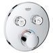 Верхня частина змішувача SMARTCONTROL душ, д/35600, 2 виходи, хром 29145000 &ndash; фото 1