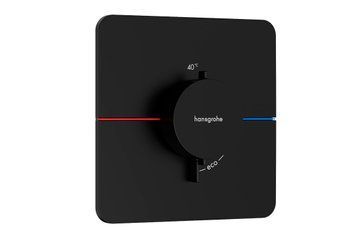 Термостат прихованого монтажу ShowerSelect Comfort Q HighFlow, Matt Black (15588670) 15588670 фото