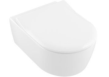5656RS01 AVENTO Унітаз підвісний DirectFlush з кришкою QuickRelease/SoftClosing, White Alpin 5656RS01 фото