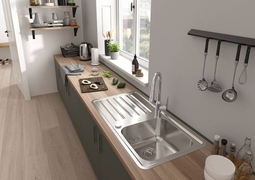 Поворотна ручка A11 для сифонів Hansgrohe, Stainless Steel Finish (40953800) 40953800 фото