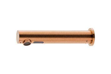 ROUND, Змішувач для умив. сенсорний 220V, настінний, 2 підводи води, brushed copper (100376703) 100376703 фото