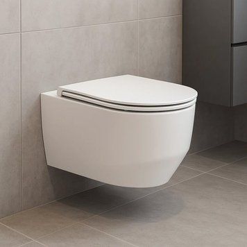3030140W ART 3.0 Унітаз підвісний безобідковий з кришкою soft-close, Vortex Flush, білий матовий 3030140W фото