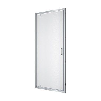 Душові двері відкривні, одноелементні Line Pro 900 мм, chrome, скло 6мм grape 1538172304 фото