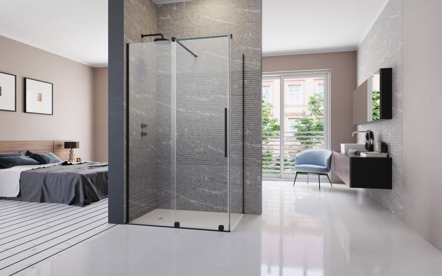 Душові двері Furo Black KDJ 572 L RADAWAY 10104572-54-01L фото