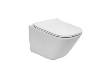 Унітаз підвісний Gap Rimless Compacto з кришкою Slim soft-close A34H473000 Roca A34H473000 фото
