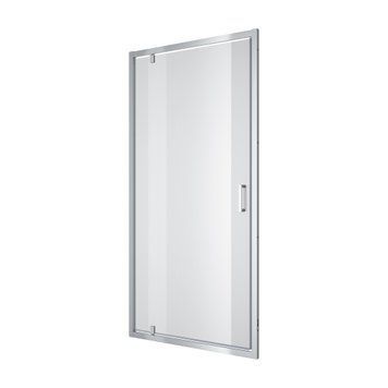 Душові двері відкривні, одноелементні Line Pro 1000 мм, chrome, скло 6мм clear 1538182243 фото