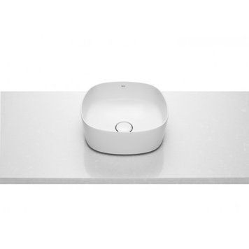 Раковина INSPIRA SOFT 37см, б/о, на стільницю+декоративна кришка A327502000 фото