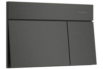 66003340 HG Змивна клавіша iFrame Element E, brushed black chrome 66003340 фото
