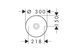 Умивальник Axor Suite d300 мм, Matt Black 42000670 42000670 &ndash; фото 2