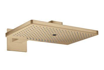 Верхній душ Axor 460х300 3jet з тримачем square, Brushed Bronze (35282140) 35282140 фото