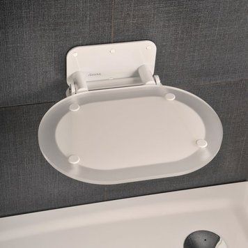 Сидіння для душу CHROME CLEAR-WHITE, RAVAK B8F0000028 фото