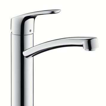 Focus - змішувач для кухні 160, одноважiльний, з накидною гайкою HANSGROHE 31806000 31806000 фото