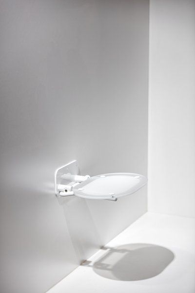 Сидіння для душу CHROME CLEAR-WHITE, RAVAK B8F0000028 фото