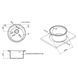 Кухонна мийка Lidz D510/200 BLA-03 (LIDZBLA03D510200) SD00039816 &ndash; фото 3