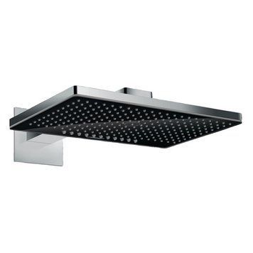 Rainmaker Select 460 Верхній душ 2jet з тримачем зі стіни 450 мм, чорний/хром 24005600 фото
