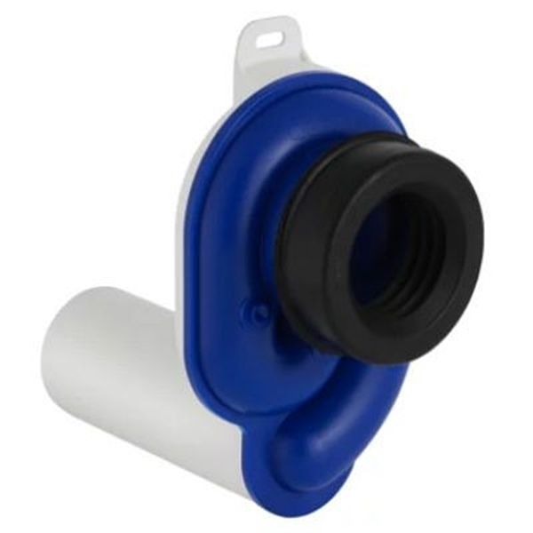 152.950.11.1 Geberit Сифон до уріналу,випуск горизонтальний d 50 mm,білий 152.950.11.1 фото