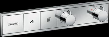 Термостат прихованого монтажу RainSelect на 2 клавіші, Chrome (15380000) 15380000 фото