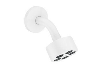 Верхній душ Axor One 75 1jet EcoSmart зі стіновим кронштейном, Matt White (48490700) 48490700 фото