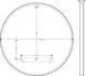 Дзеркало настінне d60 см Axor Universal Circular, Matt White (42848700) 42848700 &ndash; фото 2