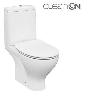 КОМПАКТ 667 MODUO CLEAN ON 011 3/5 З ДЮРОПЛАСТОВУЮ КРИШКОЮ СЛІМ WRAP З ПЛАВНИМ ЗАКРИВАННЯМ І ФУНКЦІЄЮ ПРОСТОГО ЗНЯТТЯ CCKZ1014487009 фото