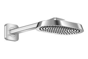 Верхній душ Axor ShowerSphere 250х160 1jet EcoSmart+ з кронштейном, Chrome (39770000) 39770000 фото