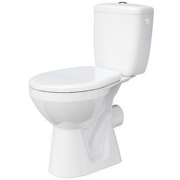 K33-007 Компакт 890 MITO GREY 010 SEAT PP UA з поліпропіленовим сидінням, горизонтальний випуск, боковий підвід води CCKZ1016490001 фото
