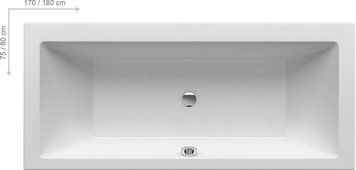 Ванна прямокутна FORMY 01 Slim 170x75 RAVAK C691300000 фото