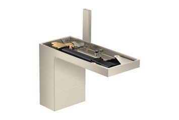 Змішувач Axor MyEdition 110 для умивальника без накладки, Brushed Nickel 47032820 47032820 фото