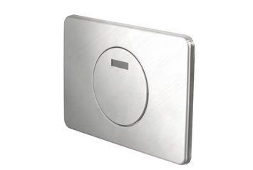 I-COMFORT LINE, Кнопка змиву одинарна, I-SMART, з ІЧ-системою, brushed stainless steel (100338129) 100338129 фото