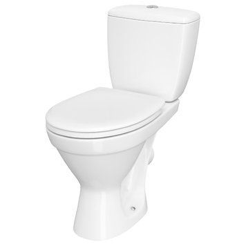 K119-085 Компакт 906 CERSANIA SIMPLEON 011 3/6 TS DELFI/MODUO DUR SC EO UA з дюропластовим сидінням із плавним закриванням і ф-єю простого зняття, білий глянець CCKZ1016650001 фото