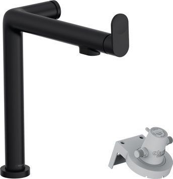 Змішувач Aqittura M91 FilterSystem 240 1jet кухонний, Matt Black (76804670) 76804670 фото