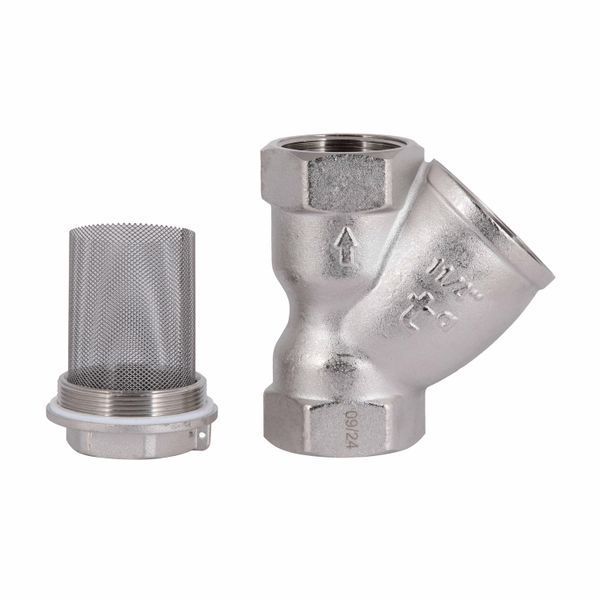 Фільтр грубої очистки Thermo Alliance Forte 1&nbsp;1/4"ВВ нікель для води косий TAF124W32 SD00053366 фото
