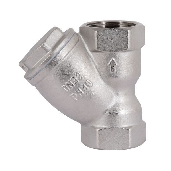 Фільтр грубої очистки Thermo Alliance Forte 1&nbsp;1/4"ВВ нікель для води косий TAF124W32 SD00053366 фото