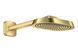 Верхній душ Axor ShowerSphere 250х160 1jet EcoSmart+ з кронштейном, Polished Gold Optic (39770990) 39770990 &ndash; фото 1