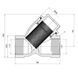 Фільтр грубої очистки Thermo Alliance Forte 1&nbsp;1/4"ВВ нікель для води косий TAF124W32 SD00053366 &ndash; фото 4