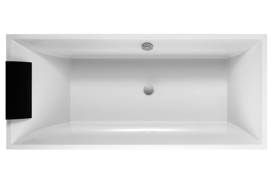 SQUARO Duo Ванна 1700x750 з ніжками, Quaryl (UBQ170SQR2V-01), White Alpin UBQ170SQR2V-01 фото