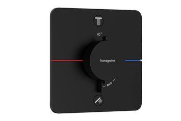 Термостат прихованого монтажу ShowerSelect Comfort Q на 2 функції, Matt Black (15583670) 15583670 фото