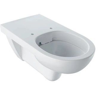 501.046.00.7 Selnova Comfort Підвісний унітаз для осіб з обмеженими фіз.можливостями, подовжений виліт, Rimfree, колір білий глянець 501.046.00.7 фото