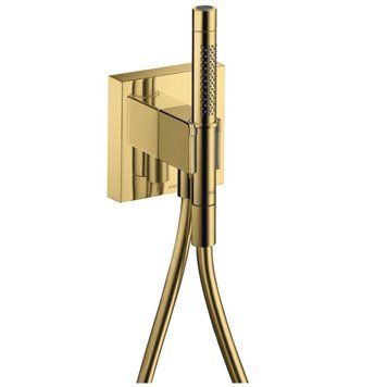 Набір Porter Axor 120х120 см з лійкою 2jet та шлангом 1.25 Polished Gold Optic (12626990) 12626990 фото