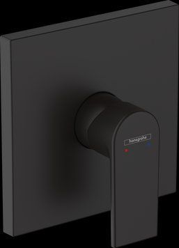Змішувач Vernis Shape прихованого монтажу для душу Matt Black (71668670) 71668670 фото