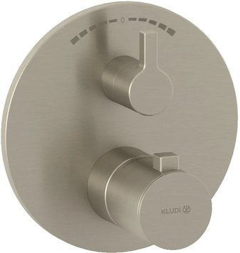 Змішувач Nova Fonte Puristic нікель брашований 20810N515 Kludi 20810N515 фото