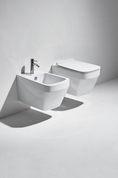 Унітаз підвісний Baden Baden BB 18 з кришкою soft-close BB18-F87(85)-BB004 SIMAS BB18/F87(85)/BB004 фото