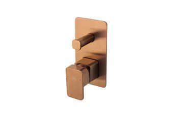 LOUNGE, Зовнішня частина змішувача для ванни/душу прихованого монтажу, brushed copper (100281149) 100281149 фото