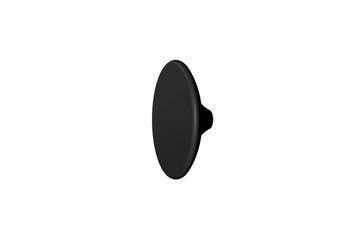 LOUNGE, Гачок для рушника d12см, для умивальника Lounge Fluid, matt black (100390361) 100390361 фото