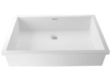 Умивальник BASIC B820 50x35, KRION, білий (100211931) 100211931 фото