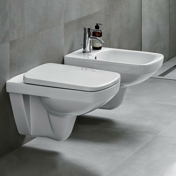 Унітаз підвісний воронкоподібний Selnova Square Rimfree 500.275.01.1 Geberit 500.275.01.1 фото