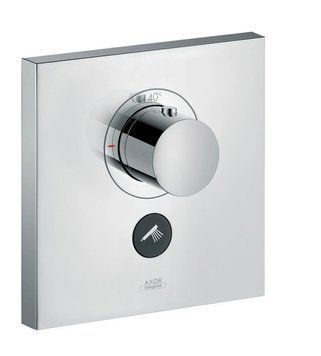 Термостат на 1 споживач Axor ShowerSelect Highflow square прихованого монтажу, хром 36716000 36716000 фото